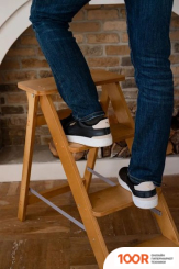 Лестница Wood Step SFK-4 (L) (4 СТУПЕНИ, СВЕТЛО-СЕРЫЙ) (361734)