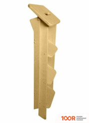 Лестница Wood Step SFK-4 (L) (4 СТУПЕНИ, СВЕТЛО-СЕРЫЙ) (361734)