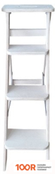 Лестница Wood Step SFK-4 (L) (4 СТУПЕНИ, БЕЛЫЙ) (361733)