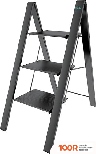 Лестница Colombo LEONARDO 3 G300A03W (3 СТУПЕНИ, ЧЕРНЫЙ) (361467)