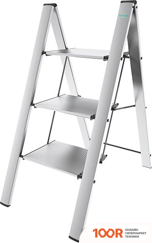 Лестница Colombo LEONARDO 3 G300A03W (3 СТУПЕНИ, СЕРЕБРИСТЫЙ) (361466)