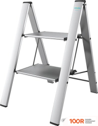 Лестница Colombo LEONARDO 2 G300A02W (2 СТУПЕНИ, СЕРЕБРИСТЫЙ) (361463)