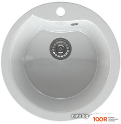 Кухонная мойка Maxstone MS-3 (БЕЛЫЙ МЕТАЛЛИК ГЛЯНЕЦ) (361229)