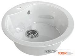 Кухонная мойка Maxstone MS-3 (БЕЛЫЙ МЕТАЛЛИК ГЛЯНЕЦ) (361229)