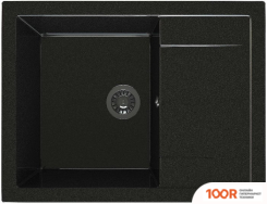 Кухонная мойка Maxstone MS-15 (ЧЕРНЫЙ МЕТАЛЛИК ГЛЯНЕЦ) (361223)