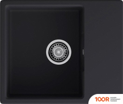 Кухонная мойка GranFest Urban GF-UR-658L (ЧЕРНЫЙ) (361194)