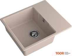Кухонная мойка GranFest Urban GF-UR-658L (ПЕСОЧНЫЙ) (361191)
