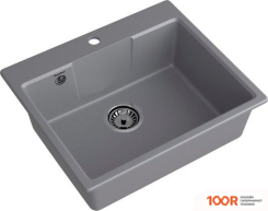 Кухонная мойка GranFest Urban GF-UR-658 (ТЕМНО-СЕРЫЙ) (361188)