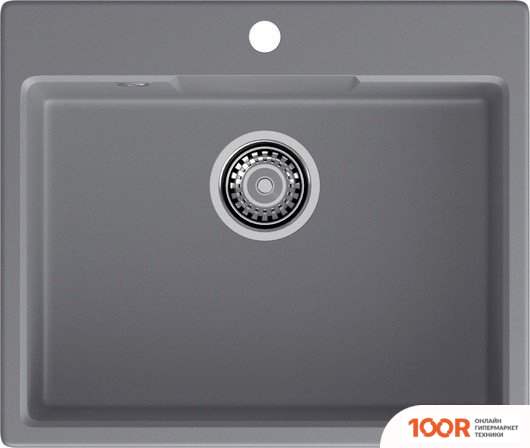 Кухонная мойка GranFest Urban GF-UR-658 (ТЕМНО-СЕРЫЙ) (361188)