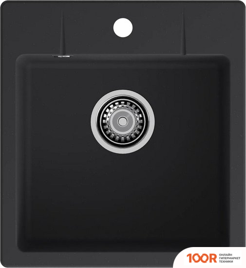 Кухонная мойка GranFest Urban GF-UR-245 (ЧЕРНЫЙ) (361159)