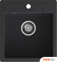 Кухонная мойка GranFest Urban GF-UR-245 (ЧЕРНЫЙ) (361159)