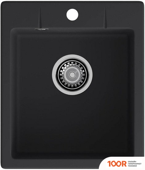 Кухонная мойка GranFest Urban GF-UR-242 (ЧЕРНЫЙ) (361154)
