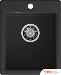 Кухонная мойка GranFest Urban GF-UR-240 (ЧЕРНЫЙ) (361149)