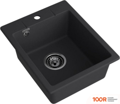 Кухонная мойка GranFest Urban GF-UR-240 (ЧЕРНЫЙ) (361149)