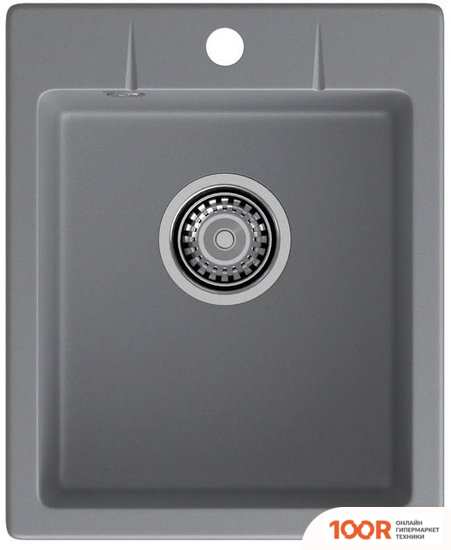 Кухонная мойка GranFest Urban GF-UR-240 (ТЕМНО-СЕРЫЙ) (361148)