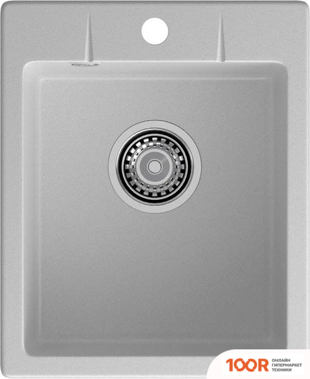 Кухонная мойка GranFest Urban GF-UR-240 (СЕРЫЙ) (361147)