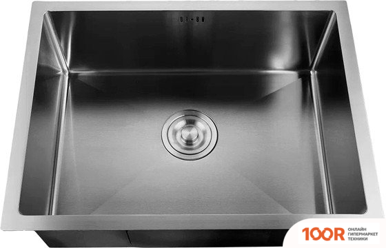 Кухонная мойка GranFest Metal НЕРЖАВЕЮЩАЯ СТАЛЬ AISI 304 PVD GF-5344 ГРАФИТ (С СИФОНОМ) (361142)