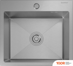 Кухонная мойка GranFest Metal НЕРЖАВЕЮЩАЯ СТАЛЬ AISI 304 GF-4844 (С СИФОНОМ) (361133)