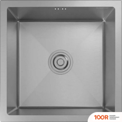 Кухонная мойка GranFest Metal НЕРЖАВЕЮЩАЯ СТАЛЬ AISI 304 GF-4444 (С СИФОНОМ) (361129)