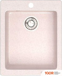 Кухонная мойка Glanz L8 (БЕЖЕВЫЙ ГЛЯНЦЕВЫЙ) (361110)