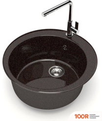 Кухонная мойка Glanz L510 (ЦАРСКИЙ ЯНТАРЬ ГЛЯНЦЕВЫЙ) (361098)