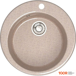 Кухонная мойка Glanz L50 (ПЕСОК ГЛЯНЦЕВЫЙ) (361083)