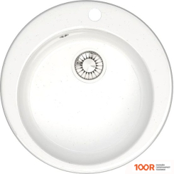 Кухонная мойка Glanz L50 (БЕЛЫЙ ГЛЯНЦЕВЫЙ) (361081)