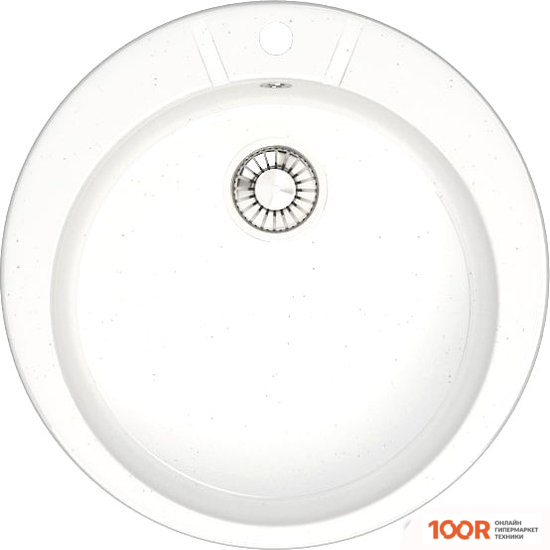 Кухонная мойка Glanz L5 (БЕЛЫЙ ГЛЯНЦЕВЫЙ) (361071)