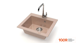 Кухонная мойка Glanz L35 (КАРАМЕЛЬ ГЛЯНЦЕВЫЙ) (361052)