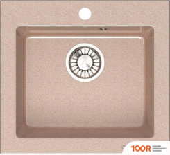 Кухонная мойка Glanz L35 (КАРАМЕЛЬ ГЛЯНЦЕВЫЙ) (361052)