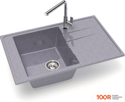 Кухонная мойка Glanz L32 (ТЕМНО-СЕРЫЙ ГЛЯНЦЕВЫЙ) (361036)