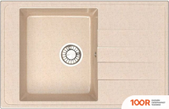 Кухонная мойка Glanz L32 (СЛОНОВАЯ КОСТЬ ГЛЯНЦЕВЫЙ) (361035)