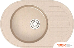 Кухонная мойка Glanz L31 (СЛОНОВАЯ КОСТЬ ГЛЯНЦЕВЫЙ) (361025)