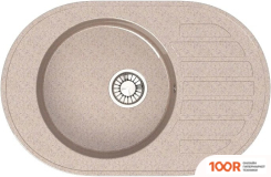 Кухонная мойка Glanz L31 (ПЕСОК ГЛЯНЦЕВЫЙ) (361023)