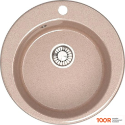 Кухонная мойка Glanz L30 (КАРАМЕЛЬ ГЛЯНЦЕВЫЙ) (361012)