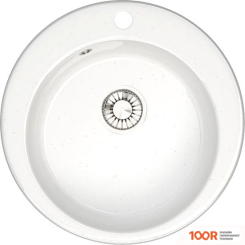 Кухонная мойка Glanz L30 (БЕЛЫЙ ГЛЯНЦЕВЫЙ) (361011)