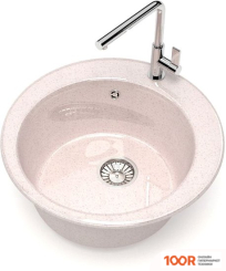 Кухонная мойка Glanz L30 (БЕЖЕВЫЙ ГЛЯНЦЕВЫЙ) (361010)