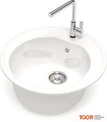 Кухонная мойка Glanz L3 (БЕЛЫЙ ГЛЯНЦЕВЫЙ) (361001)