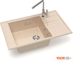 Кухонная мойка Glanz L29 (СЛОНОВАЯ КОСТЬ ГЛЯНЦЕВЫЙ) (360995)