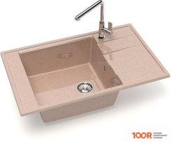 Кухонная мойка Glanz L29 (КАРАМЕЛЬ ГЛЯНЦЕВЫЙ) (360992)