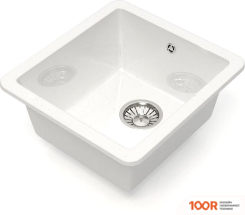 Кухонная мойка Glanz L27 (БЕЛЫЙ ГЛЯНЦЕВЫЙ) (360981)