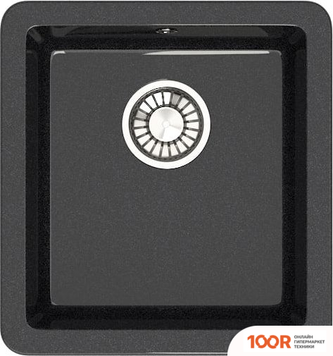 Кухонная мойка Glanz L27 (АТРАЦИТ ГЛЯНЦЕВЫЙ) (360979)