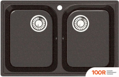 Кухонная мойка Glanz L260 (ЦАРСКИЙ ЯНТАРЬ ГЛЯНЦЕВЫЙ) (360978)