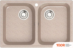Кухонная мойка Glanz L260 (ПЕСОК ГЛЯНЦЕВЫЙ) (360973)