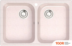 Кухонная мойка Glanz L260 (БЕЖЕВЫЙ ГЛЯНЦЕВЫЙ) (360970)
