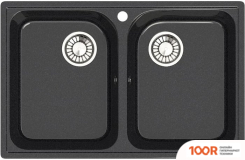 Кухонная мойка Glanz L260 (АТРАЦИТ ГЛЯНЦЕВЫЙ) (360969)
