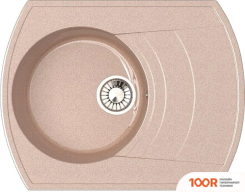 Кухонная мойка Glanz L25 (КАРАМЕЛЬ ГЛЯНЦЕВЫЙ) (360952)