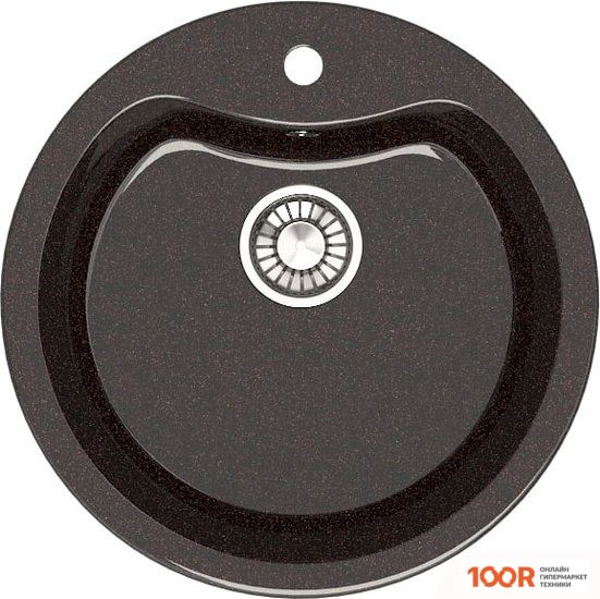 Кухонная мойка Glanz L24 (ЦАРСКИЙ ЯНТАРЬ ГЛЯНЦЕВЫЙ) (360948)