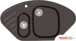 Кухонная мойка Glanz L23 (ЦАРСКИЙ ЯНТАРЬ ГЛЯНЦЕВЫЙ) (360938)