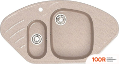 Кухонная мойка Glanz L23 (ПЕСОК ГЛЯНЦЕВЫЙ) (360933)